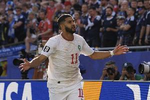 1分10秒！赛巴里助摩洛哥速胜，创世界杯最快进球纪录