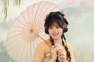 小仙女登场！李月汝晒古风美照 佩奇：哎呀