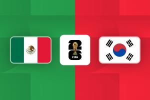 世界杯:墨西哥对阵韩国首发阵容揭晓,希门尼斯与孙兴慜对决,李刚仁、金玟哉登场