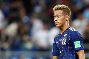 日本1-0领先！本田圭佑表示：虽未参赛，但嗓子干，头昏