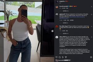 B费老婆社交媒体被热议：要求你丈夫给C罗传球！请尊重足球历史最佳